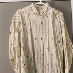 Versace long sleeve button down